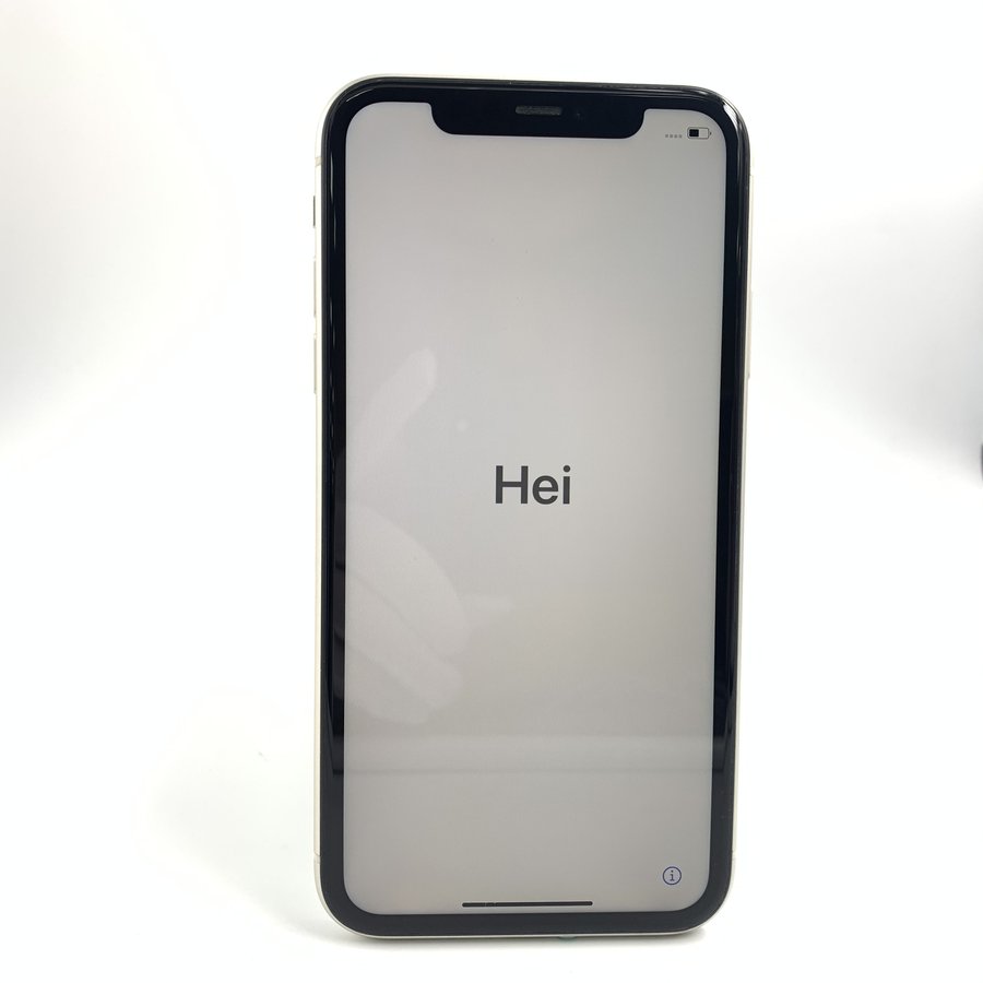 苹果【iphone 11】4g全网通 白色 64g 国行 8成新