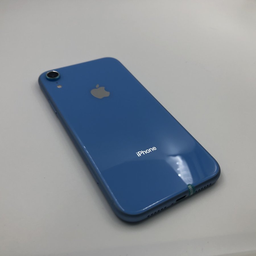 苹果【iphone xr】全网通 蓝色 128g 国行 9成新