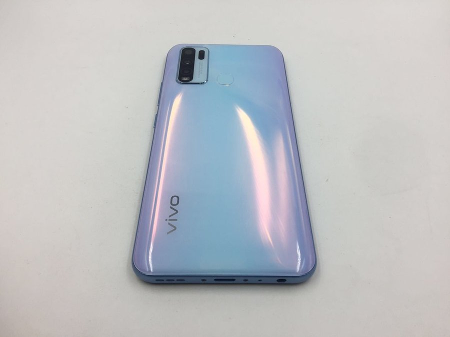 vivo【y50】全网通 冰川蓝 8g/128g 国行 9成新 - 专业质检 180天质保