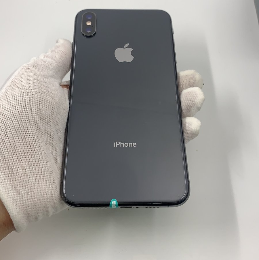 苹果【iphone xs max】4g全网通 深空灰 256g 国行 8成新