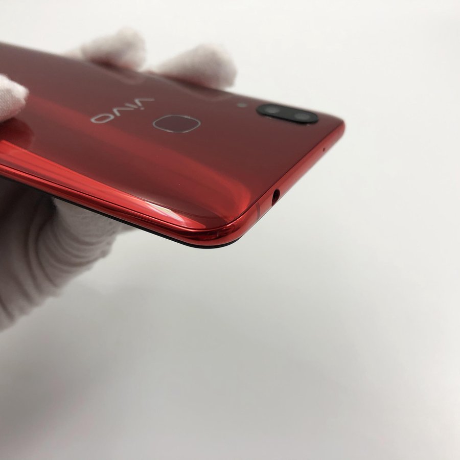 vivo【vivo x21】4g全网通 宝石红 6g/64g 国行 8成新 真机实拍