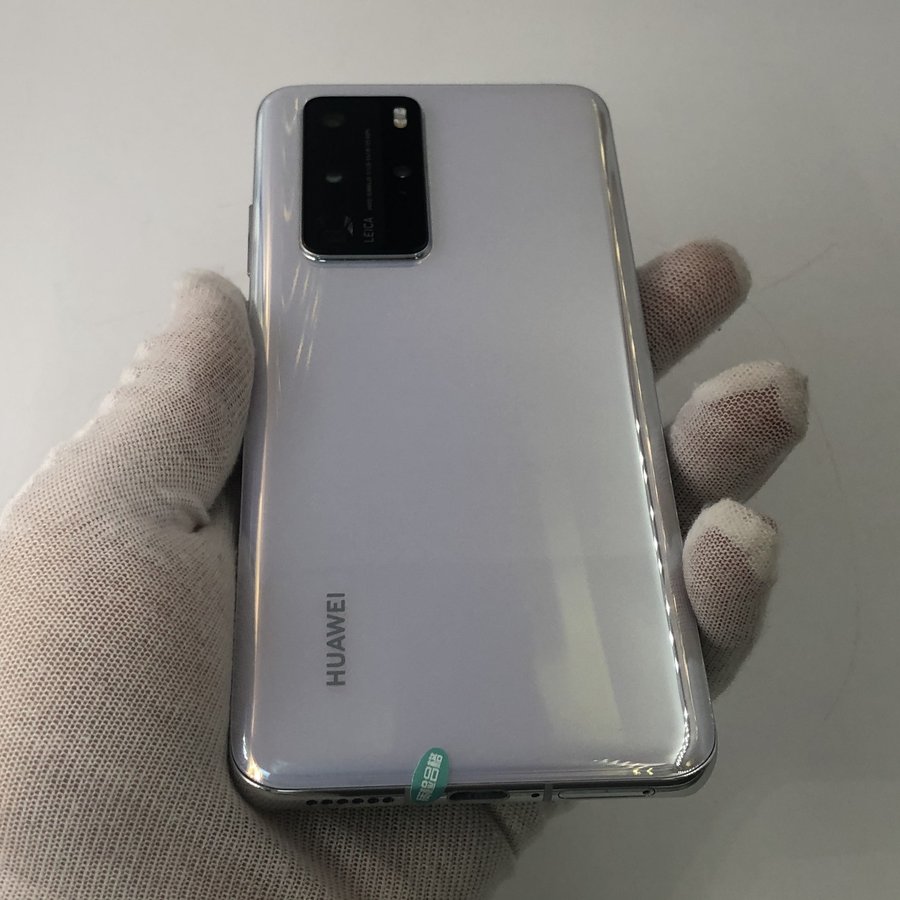 华为p40pro5g5g全网通零度白8g256g国行95新