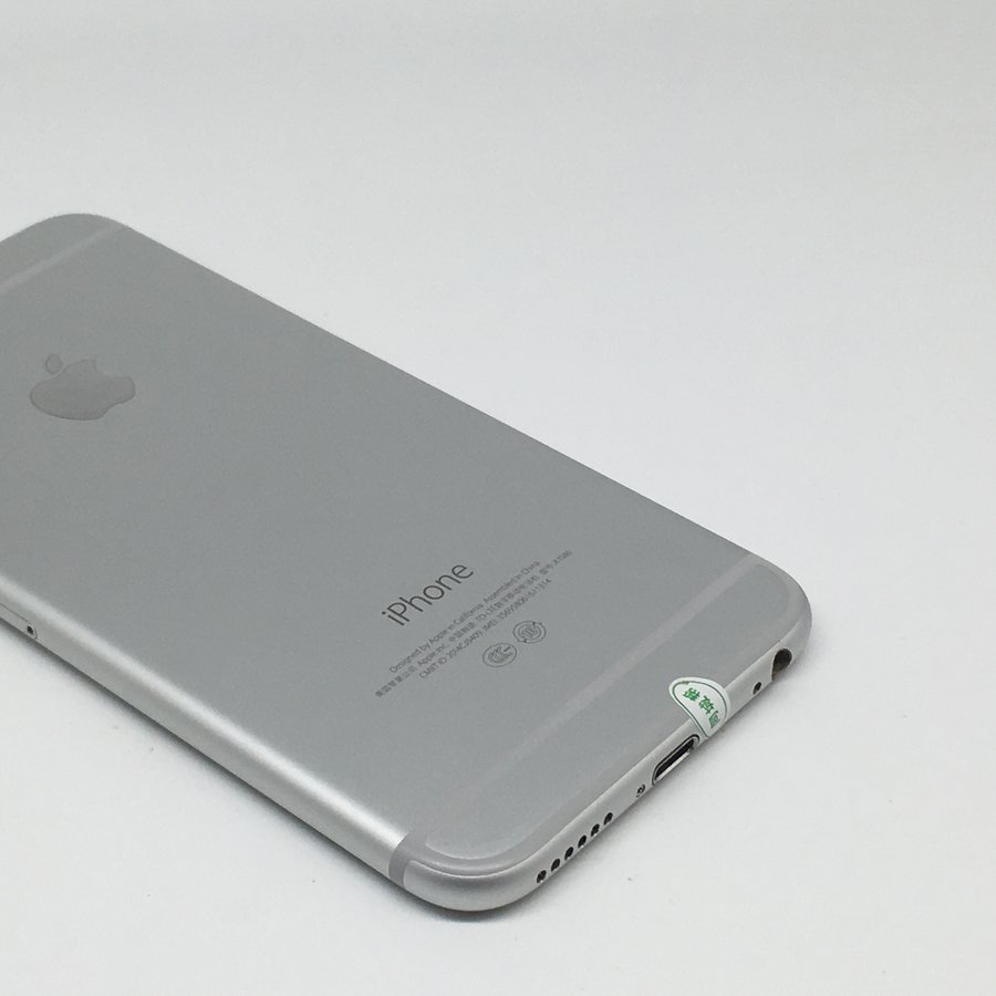 苹果【iphone 6】全网通 银色 16 g 国行 9成新 sn