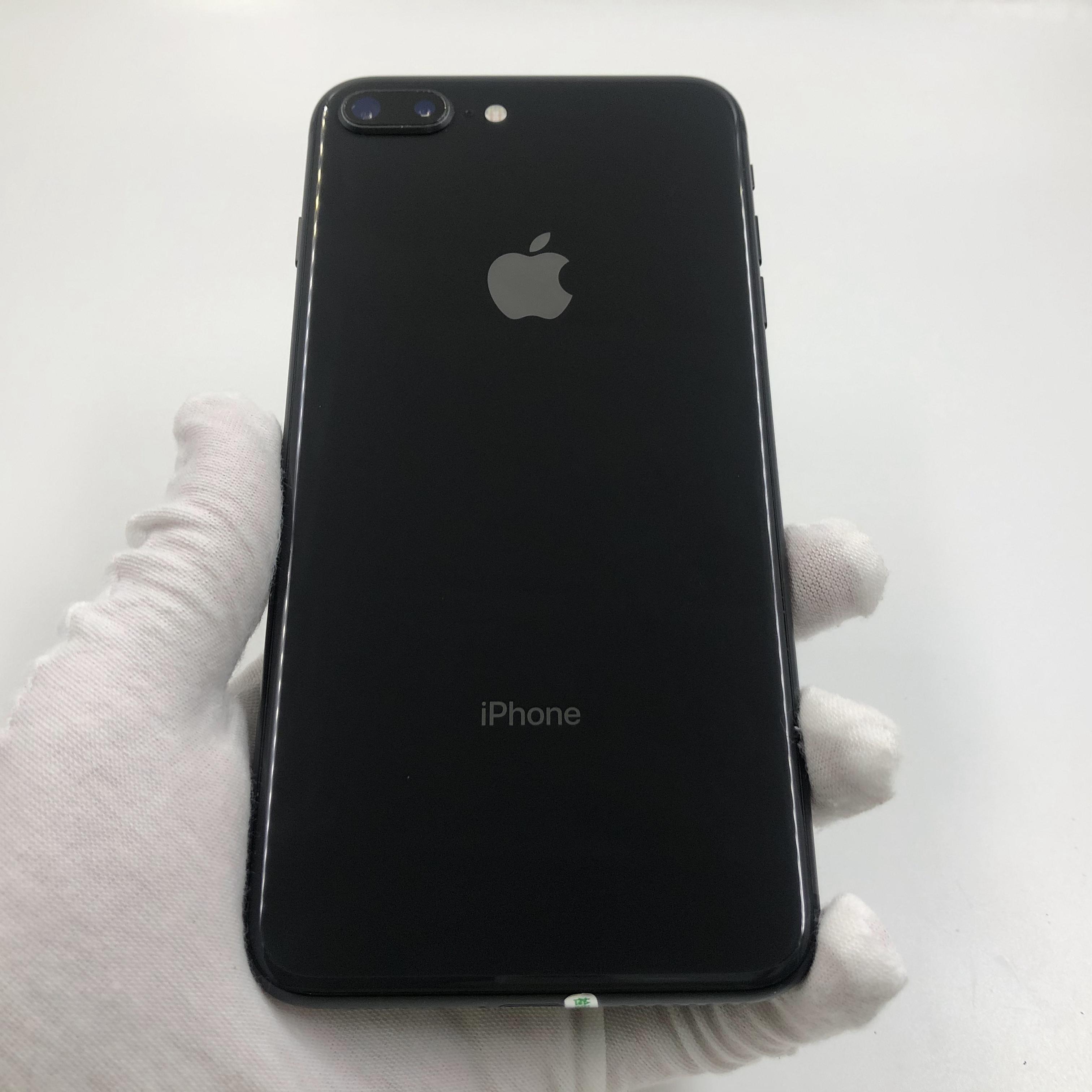 苹果【iphone 8 plus】4g全网通 深空灰 256g 国行 8成新 真机实拍