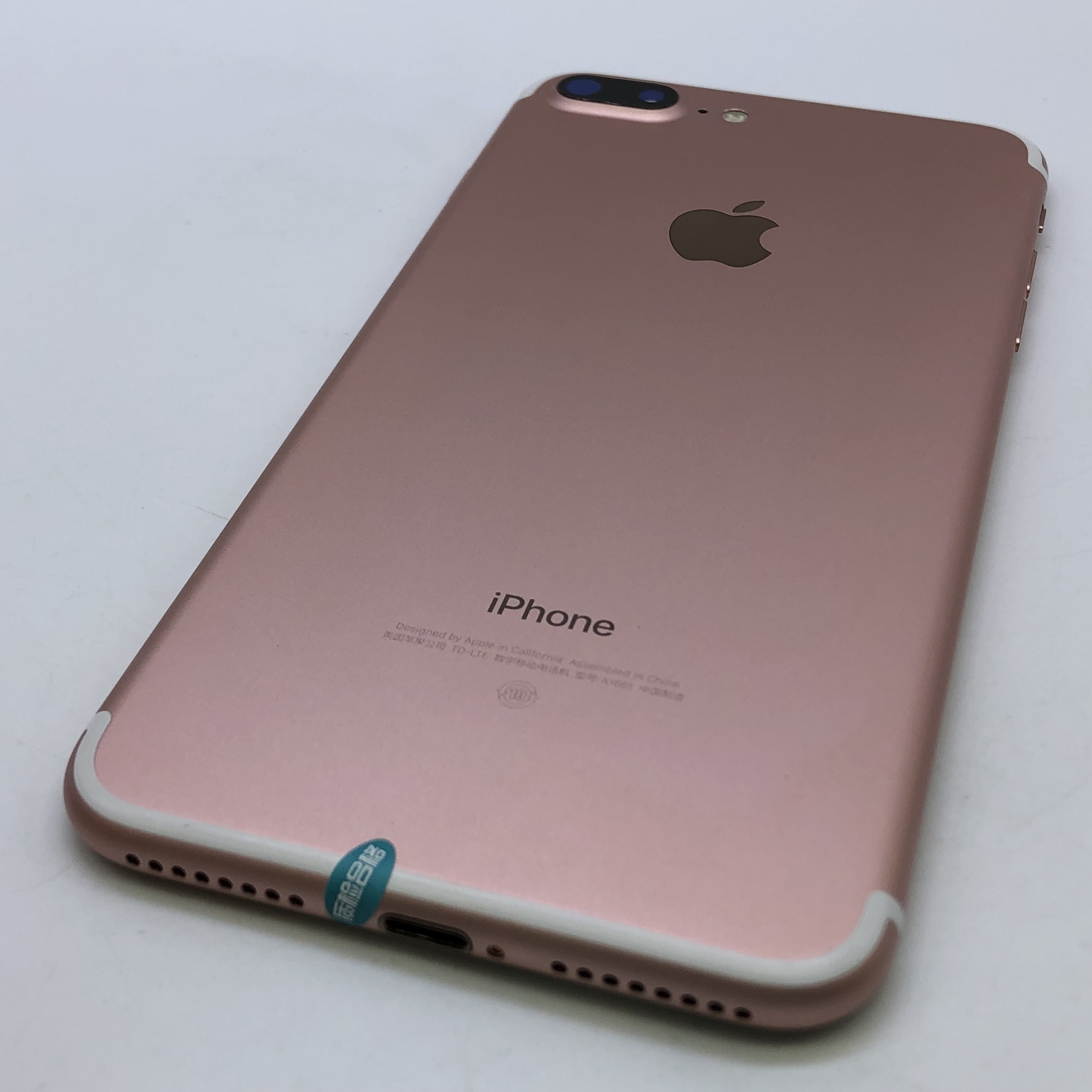 苹果【iphone 7 plus】全网通 玫瑰金 128g 国行 9成新