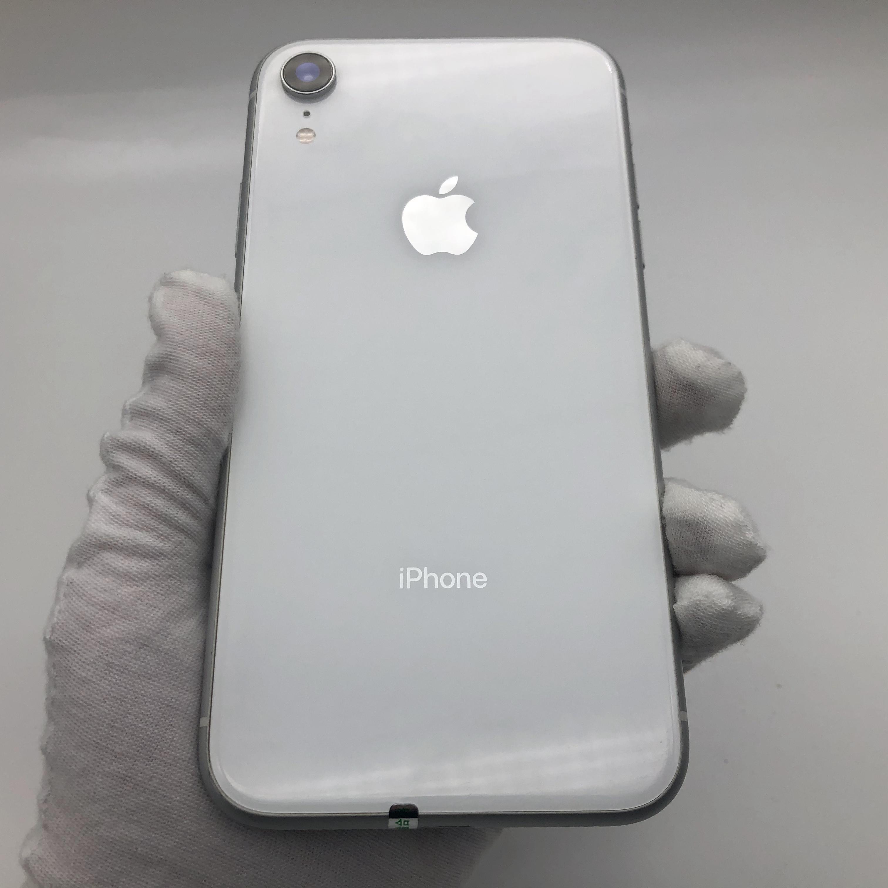 苹果【iphone xr】全网通 白色 64g 国行 8成新 真机实拍