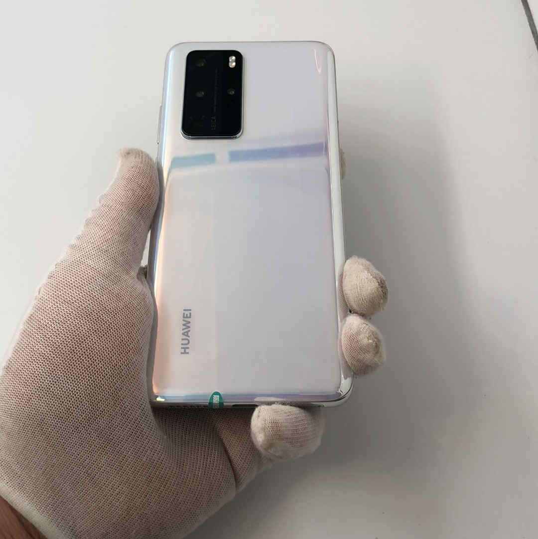 官方质检99成新 零度白 8g/256g 国行 移动5g 华为 p40 pro 5g