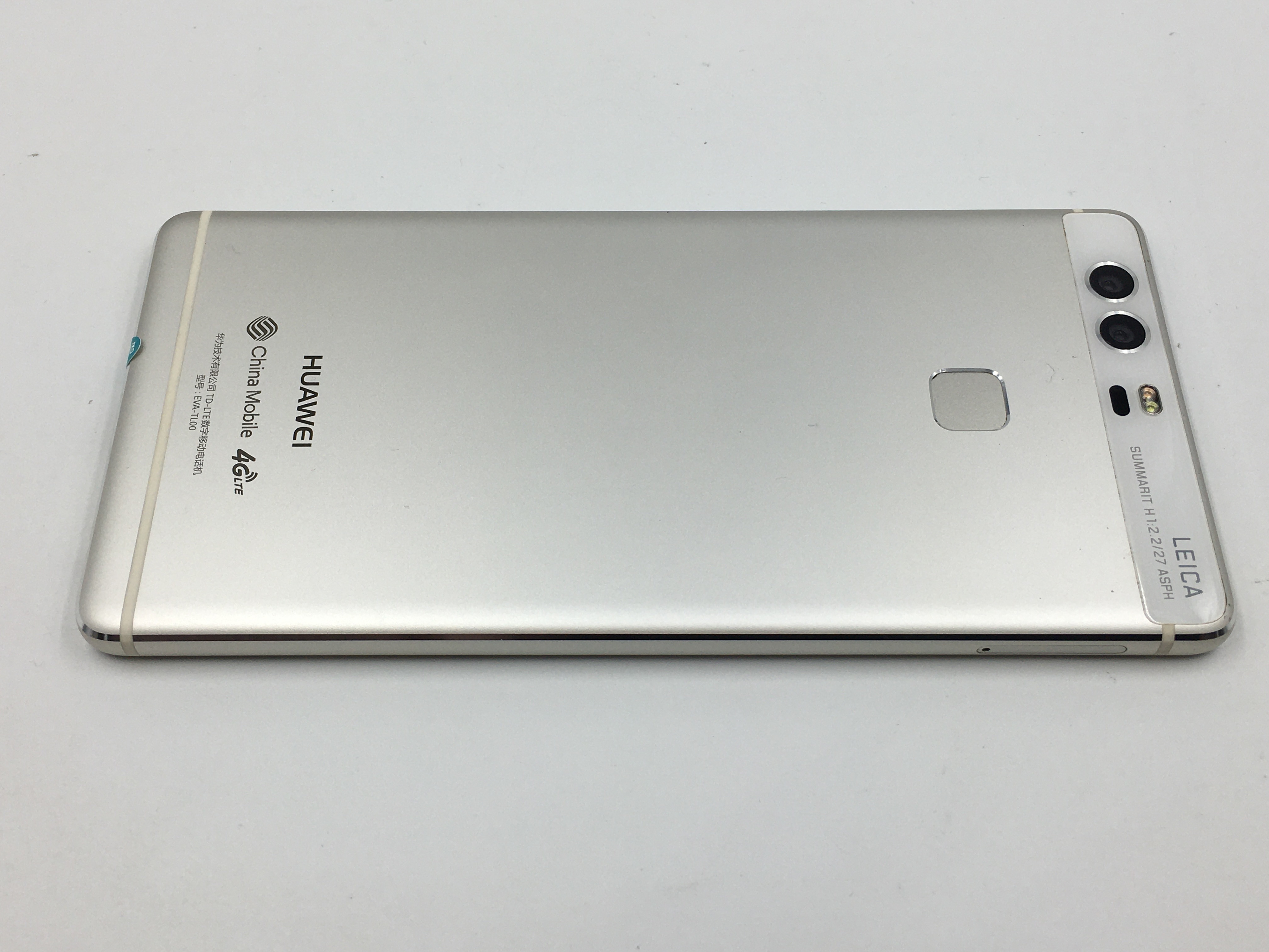 华为【p9】移动 4g/3g/2g 银色 32g 国行 9成新