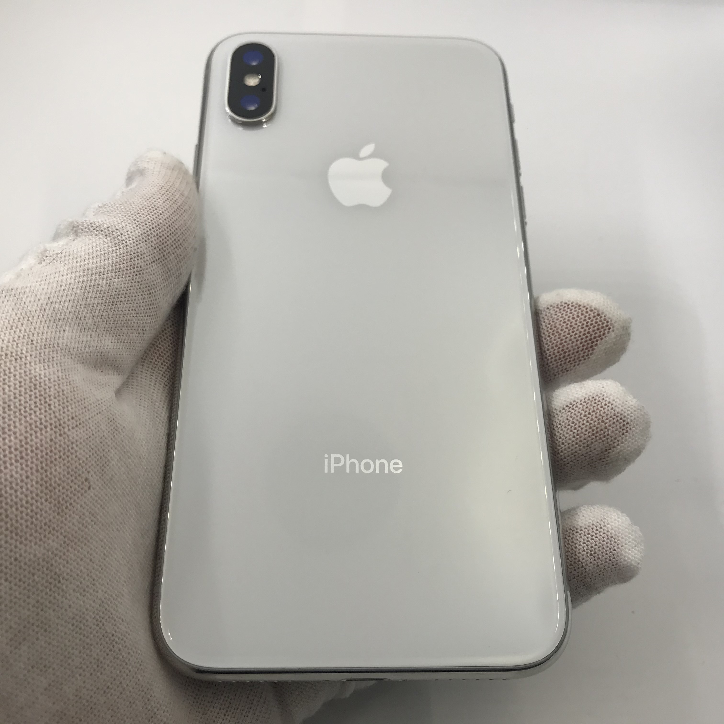 苹果【iphone x】全网通 银色 256g 国行 8成新