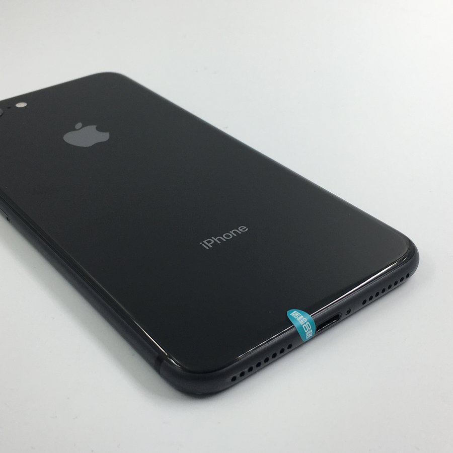 苹果【iphone 8 plus】全网通 深空灰 64g 国行 8成新 64g 真机实拍