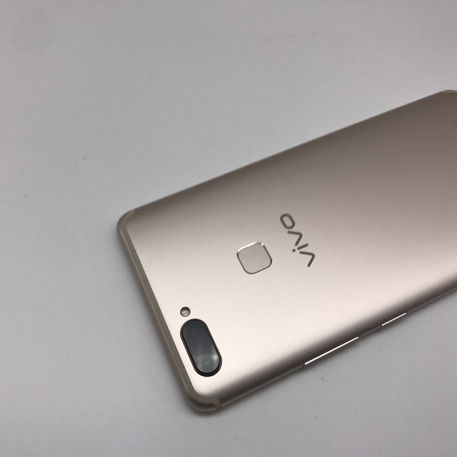 vivo【x20 plus】全网通 金色 64g 国行 8成新 - 专业质检 180天质保 