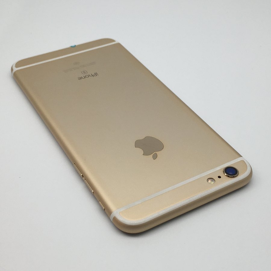 苹果【iphone 6s plus】全网通 金色 128g 国行 95成新