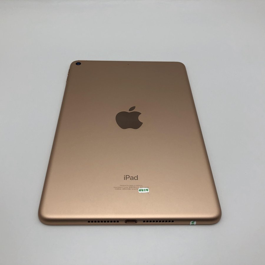 苹果ipadmini579英寸19款wifi版金色64g国行95新真机实拍官保20220202