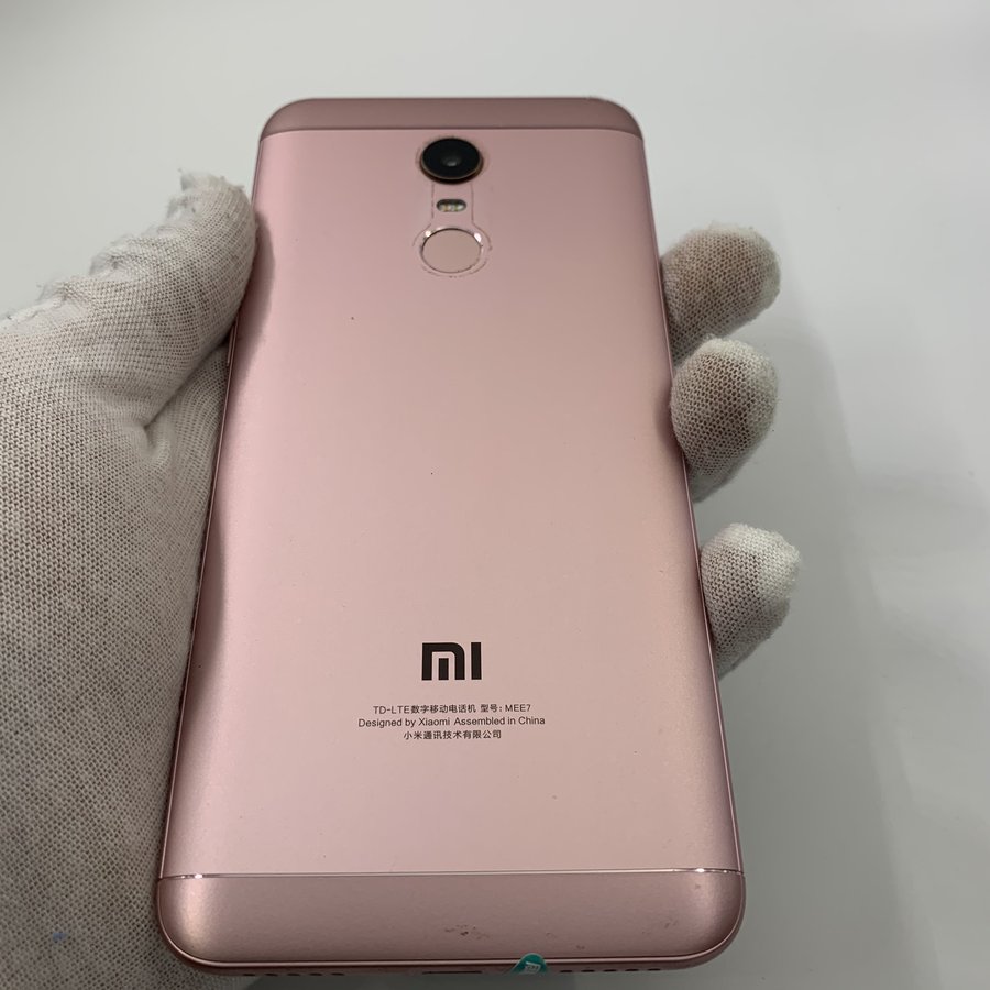 小米【红米5 plus】全网通 玫瑰金 32g 国行 8成新