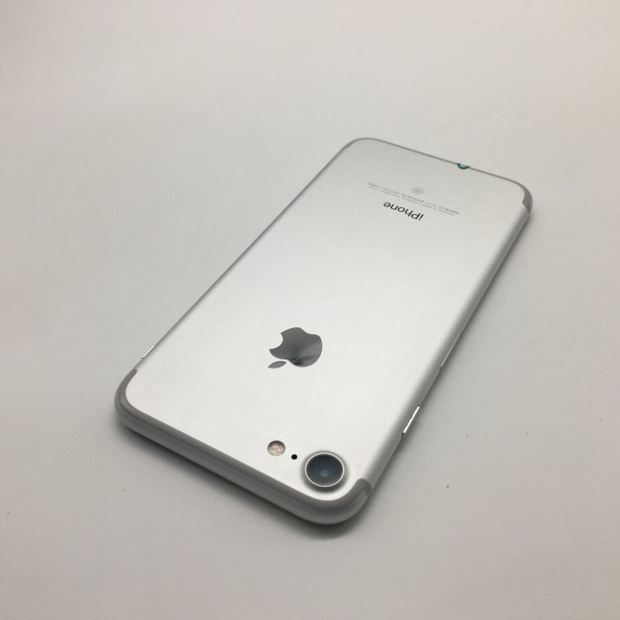 苹果【iphone 7】全网通 银色 128g 国行 9成新
