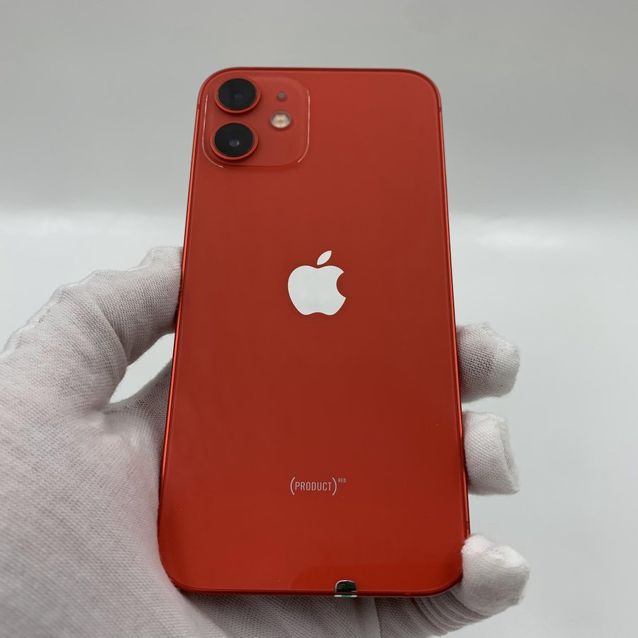 苹果【iphone 12 mini】5g全网通 红色 128g 国行 99新 真机实拍