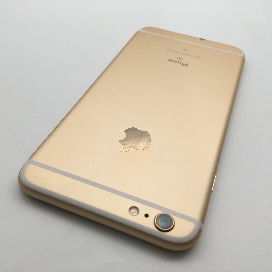 苹果【iphone 6s plus】全网通 金色 128g 国行 99成新