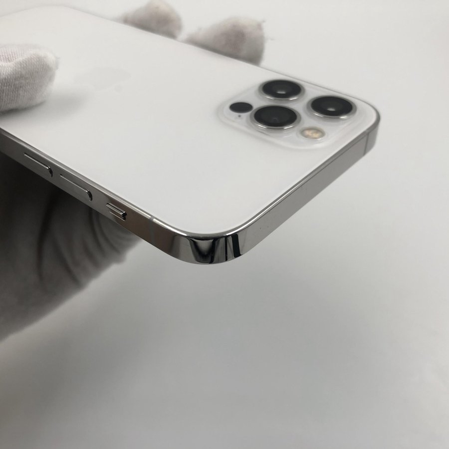 苹果【iphone 12 pro】5g全网通 银色 256g 国行 95新 真机实拍 官保