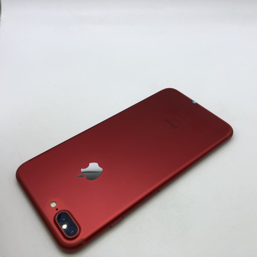 苹果iphone7plus全网通红色128g国行9成新