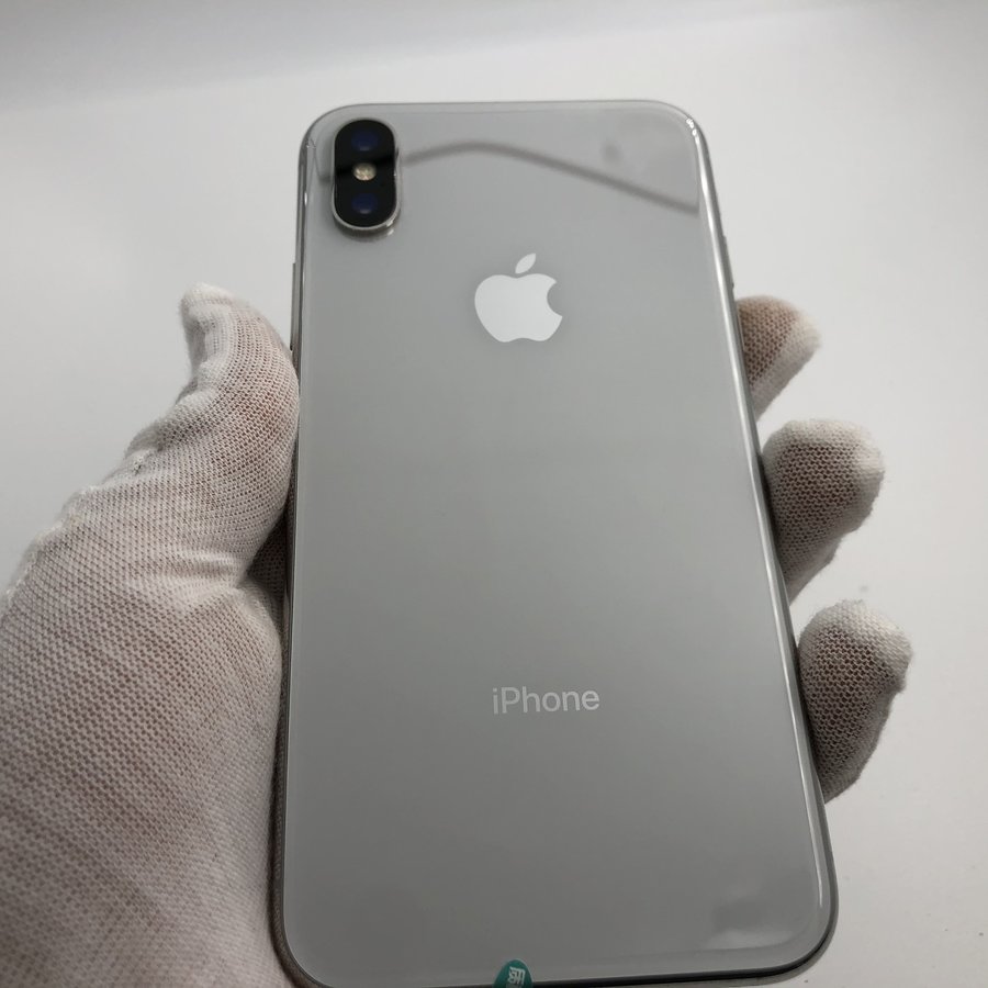 苹果【iphone x】全网通 银色 64g 国行 95新