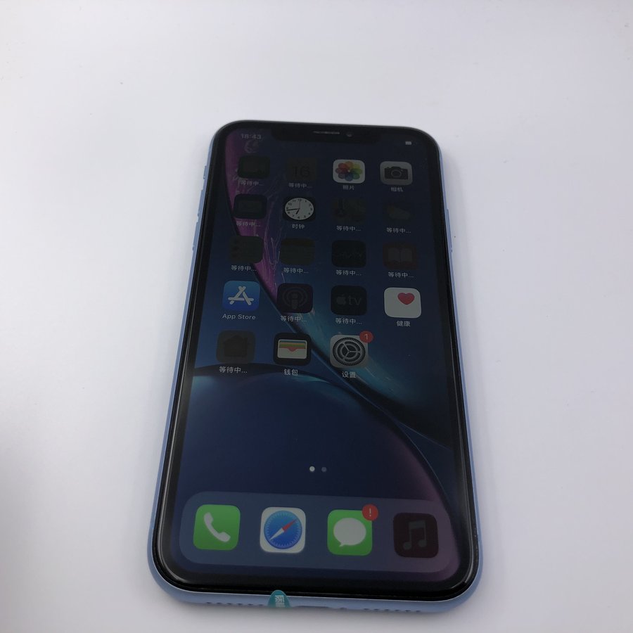 苹果【iphone xr】全网通 蓝色 64g 国行 95成新