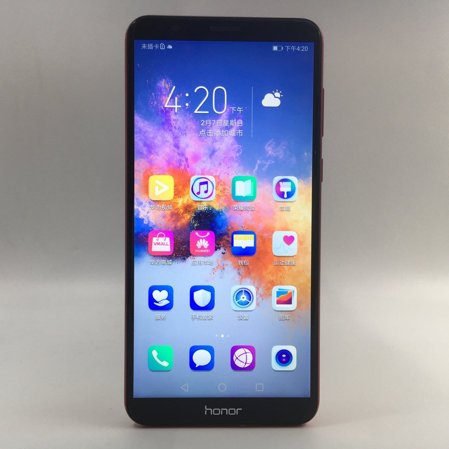 荣耀【荣耀 畅玩7x】4g全网通 红色 32g 国行 8成新