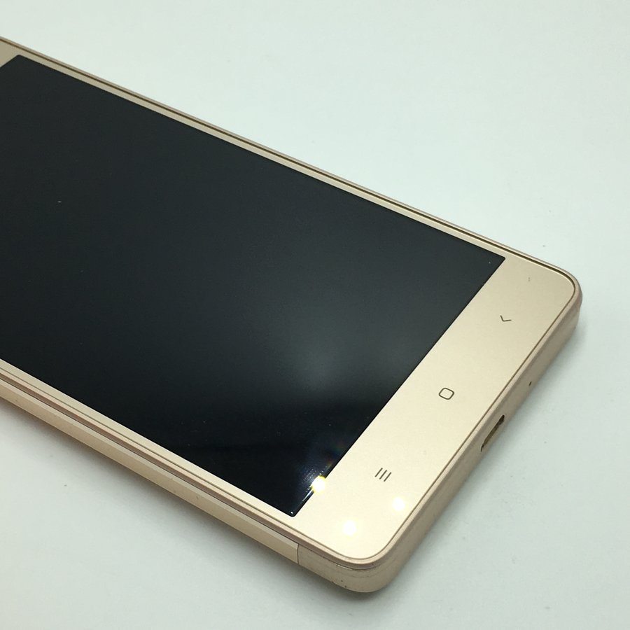 小米【红米3x】金色 全网通 32 g 国行 8成新