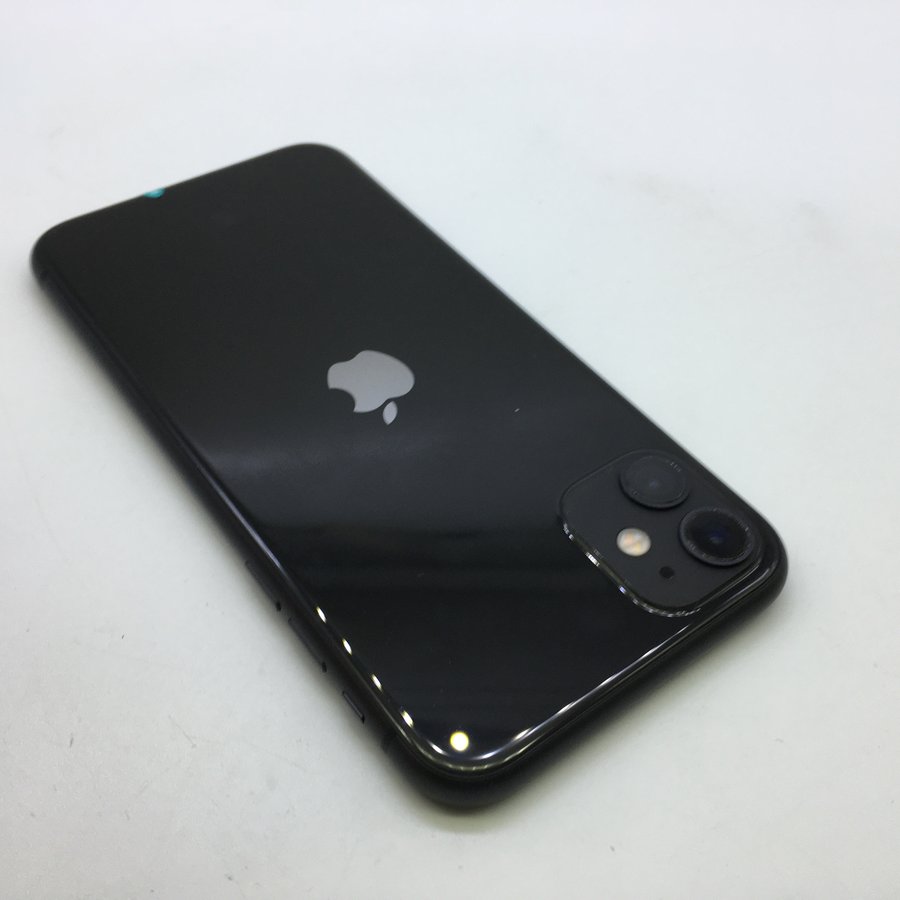 苹果【iphone 11】全网通 黑色 64g 国行 9成新