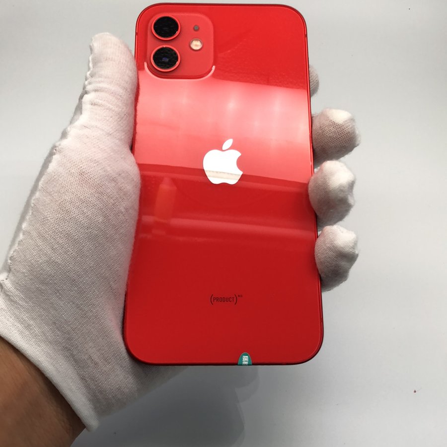 苹果【iphone 12】5g全网通 红色 128g 国行 95新