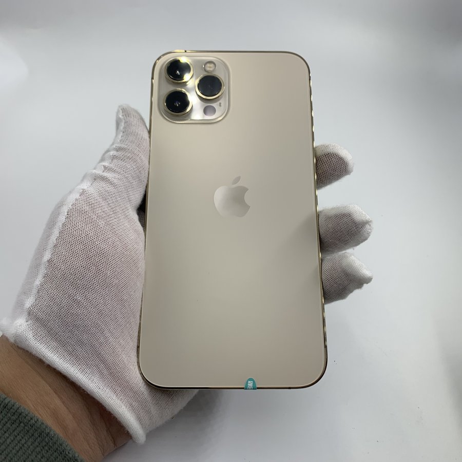 苹果【iphone 12 pro max】5g全网通 金色 128g 国行 99新