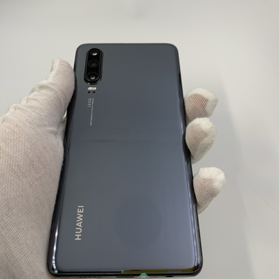 华为【p30】移动 4g/3g/2g 亮黑色 8g/128g 国行 8成新 - 专业质检 18