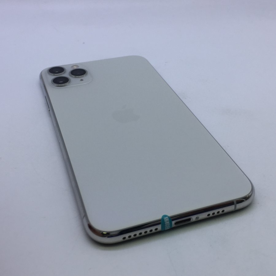 苹果iphone11promax全网通银色256g国行95成新