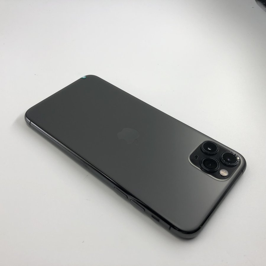苹果【iphone 11 pro max】全网通 深空灰 256g 国行 8成新