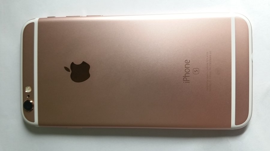 蘋果【iphone 6s】 全網通 玫瑰金 16 g 國行 95成新 真機實拍 保修