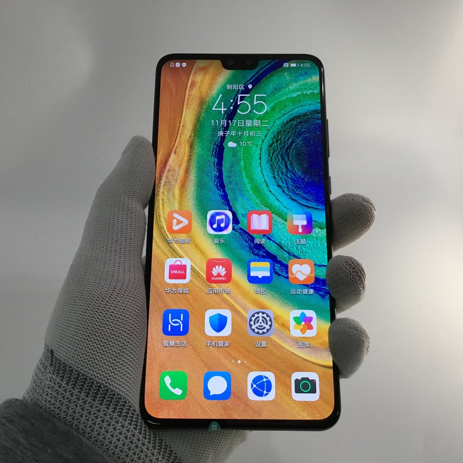 华为【mate 30】全网通 亮黑色 6g/128g 国行 95新