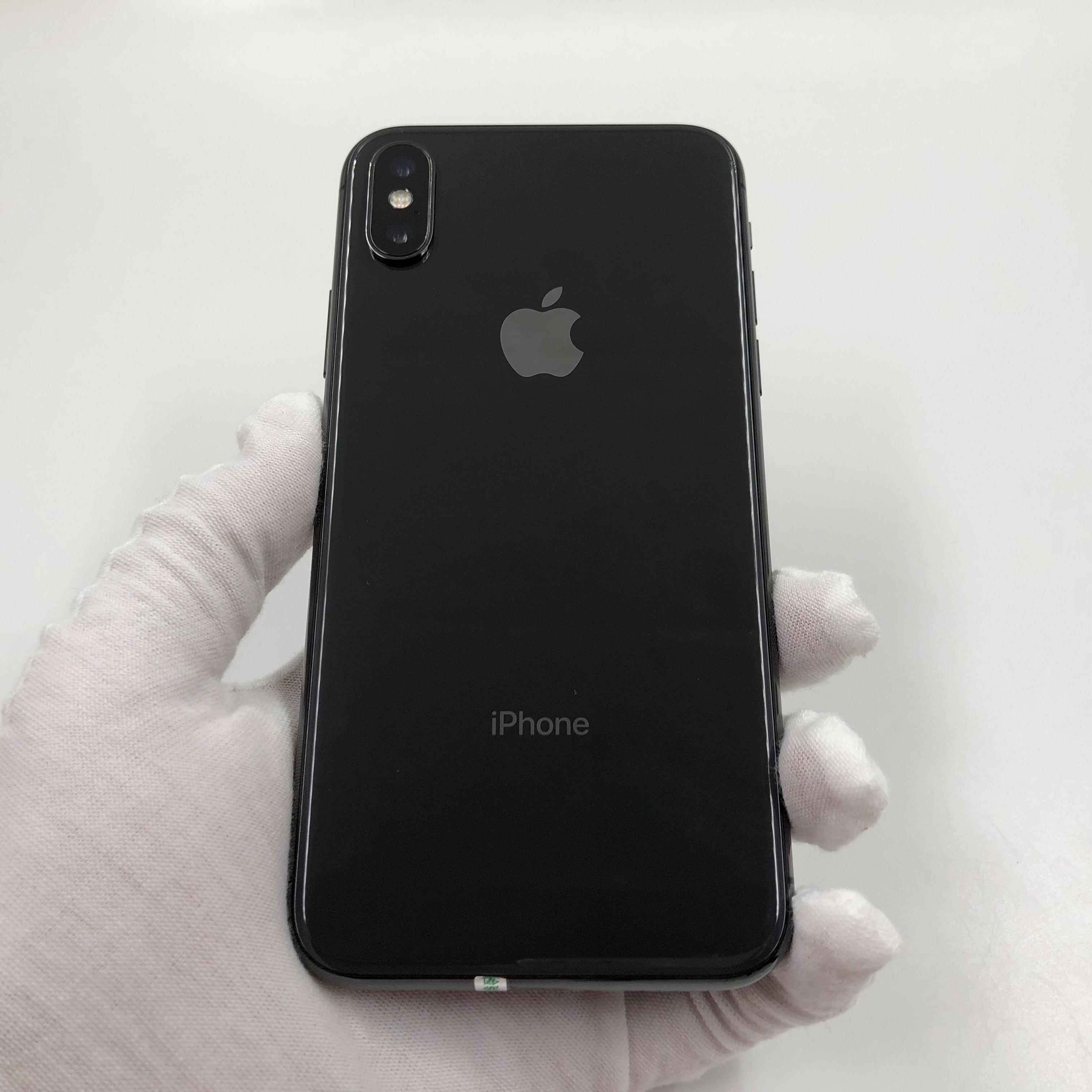 苹果【iphone x】4g全网通 深空灰 256g 国行 9成新 真机实拍