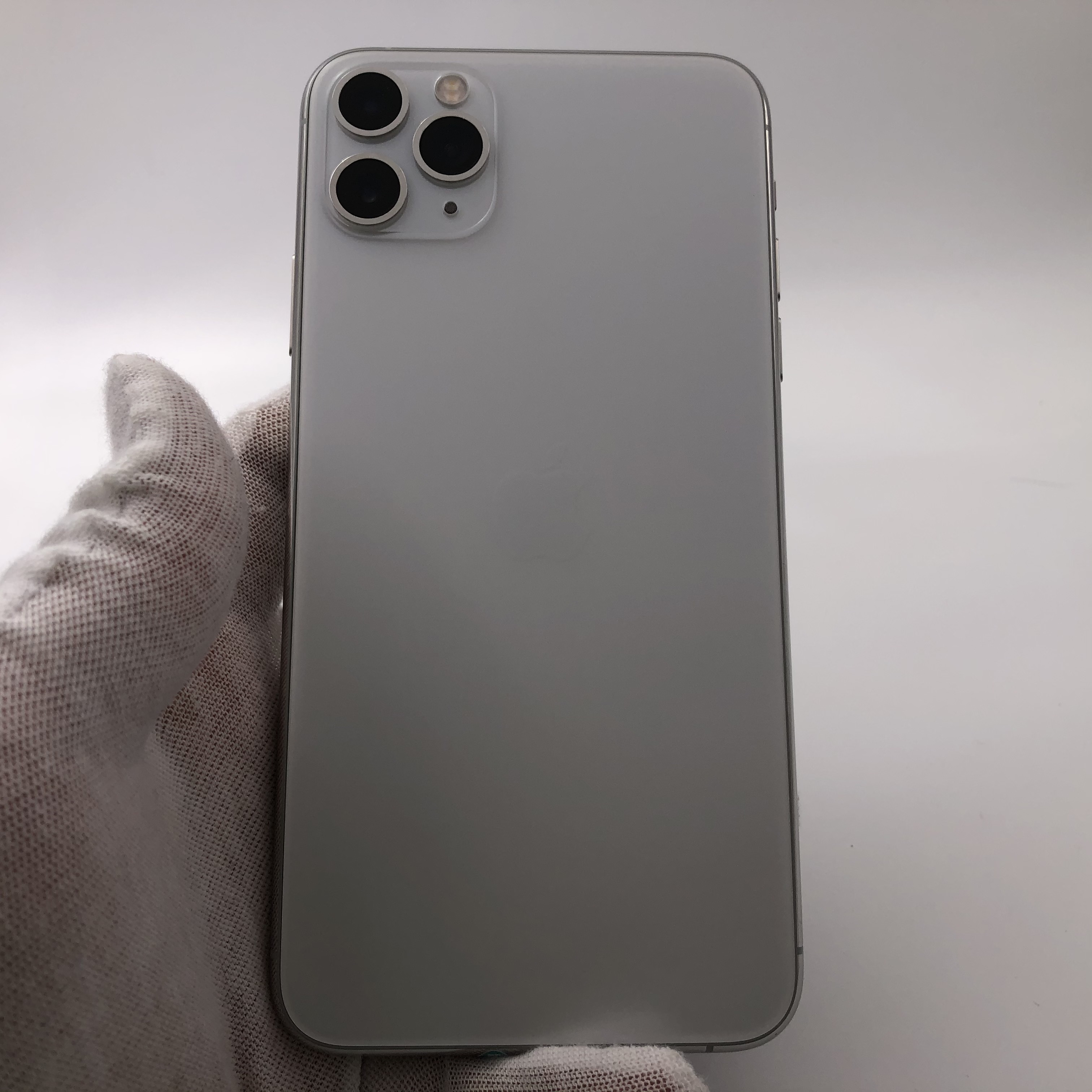官方质检95成新 全网通 银色 256g 国行 苹果 iphone 11 pro max