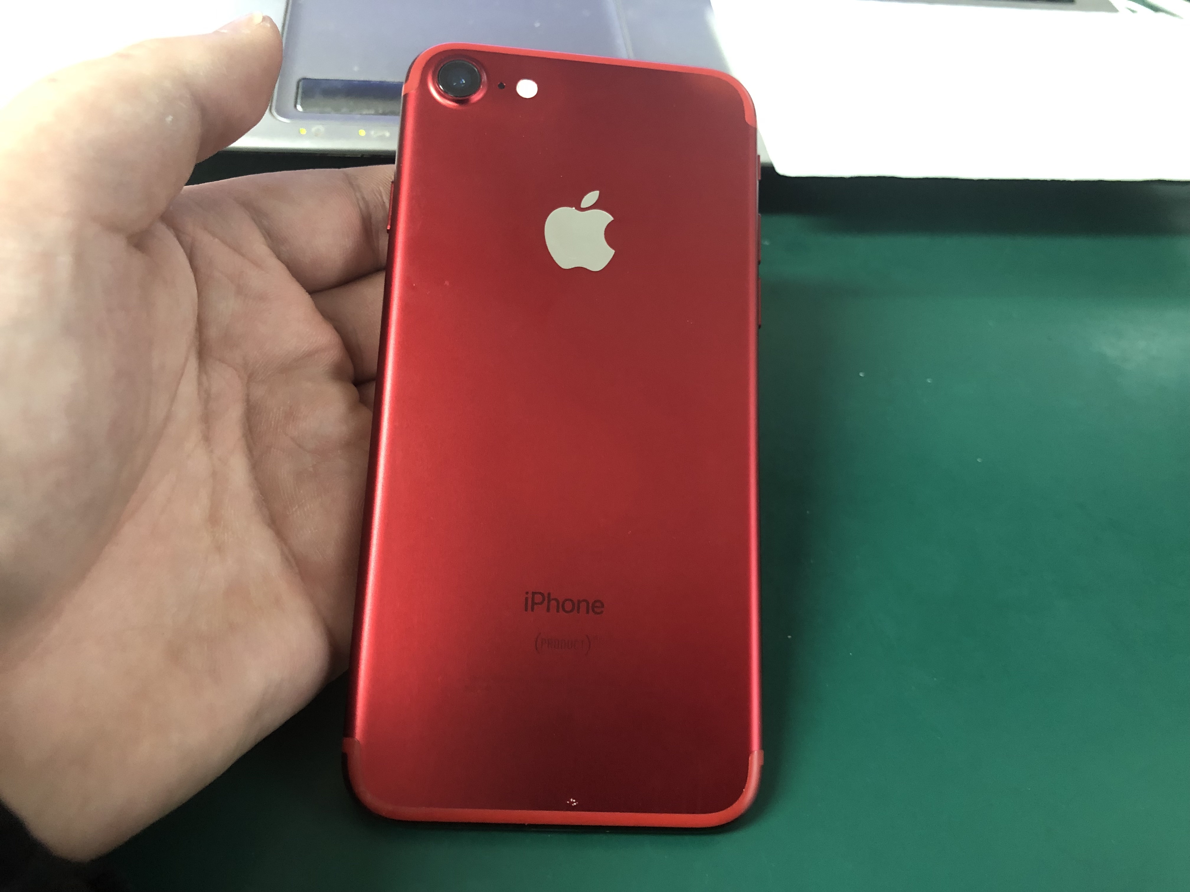 苹果【iPhone 7】4G全网通 红色 128G 国行 8成新 