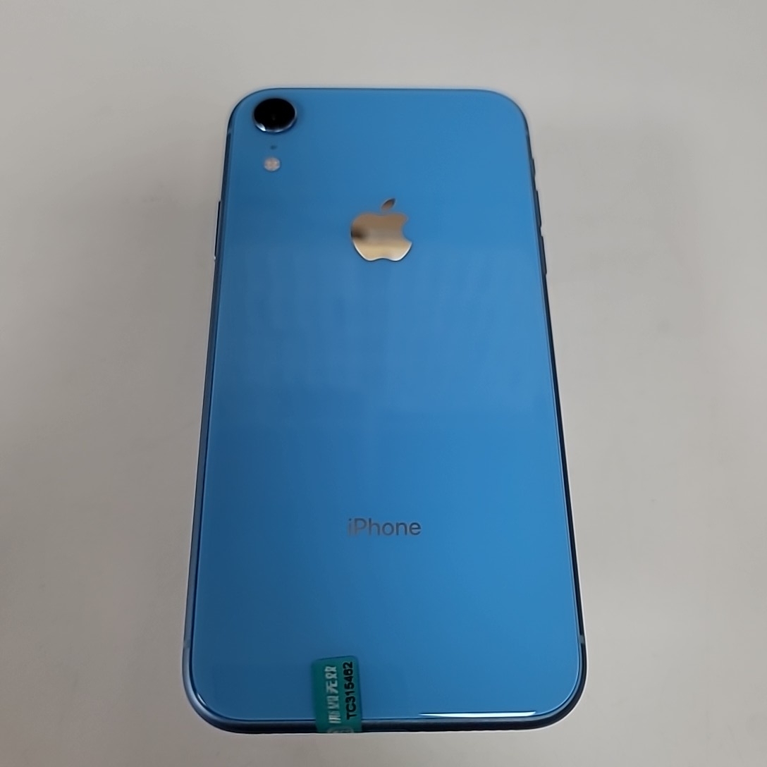 苹果【iPhone XR】4G全网通 蓝色 128G 国行 95新 