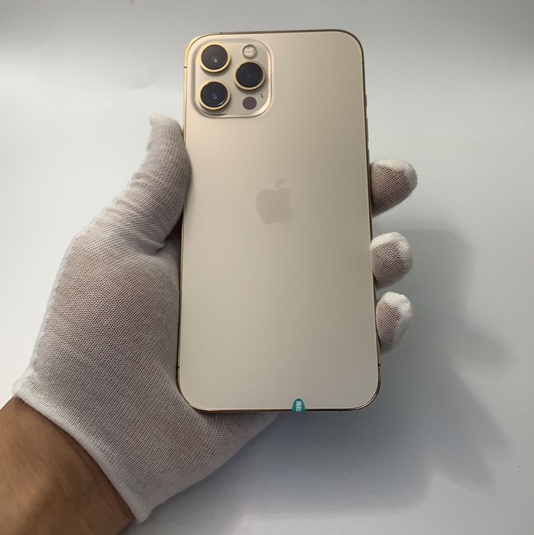 苹果【iphone 12 pro max】5g全网通 金色 128g 国行 99新
