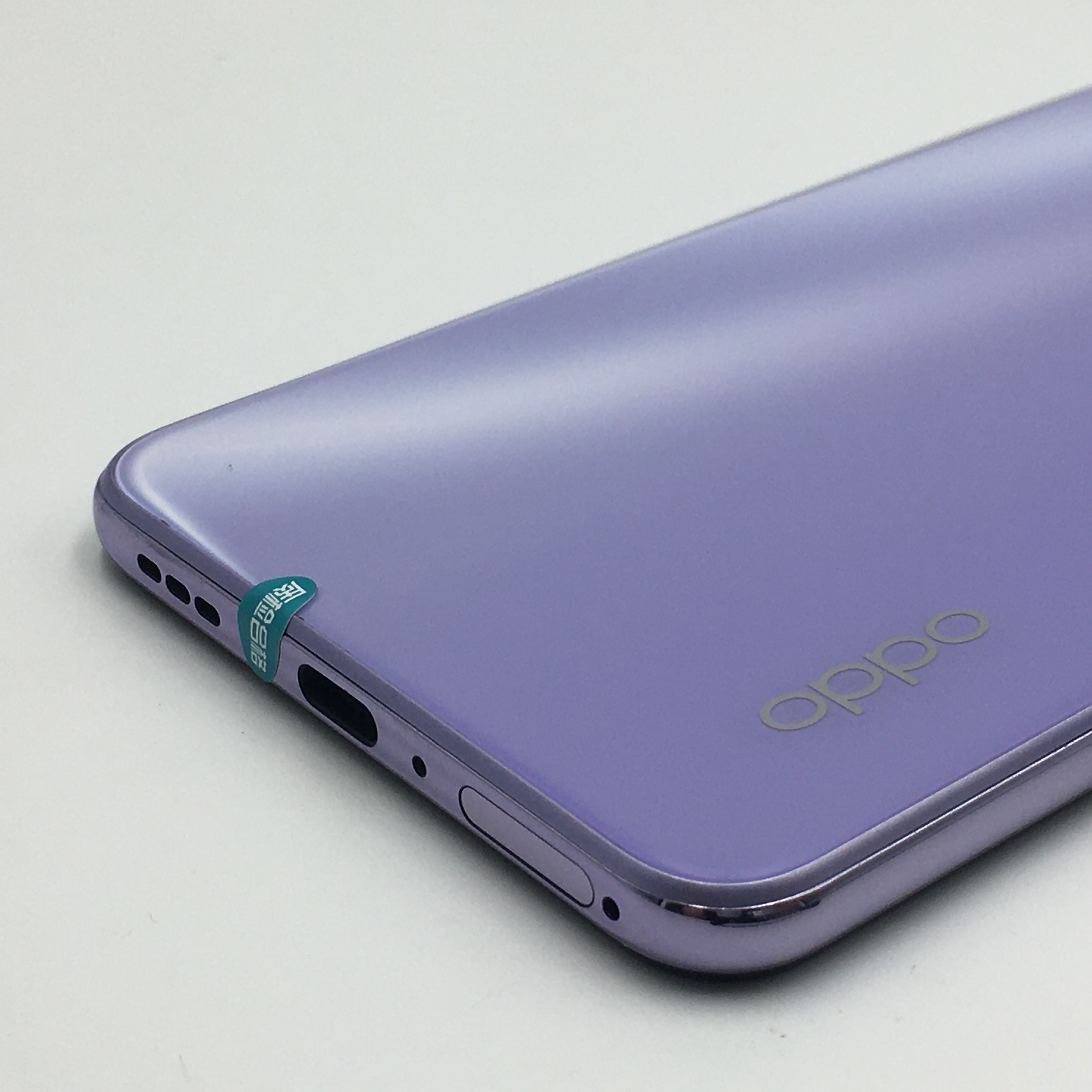 官方质检95成新 5g全网通 香芋紫 8g/128g 国行 oppo reno4 5g