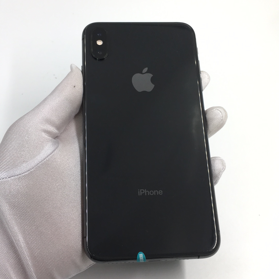 苹果【iphone xs max】4g全网通 深空灰 64g 国行 95新 64g 真机实拍