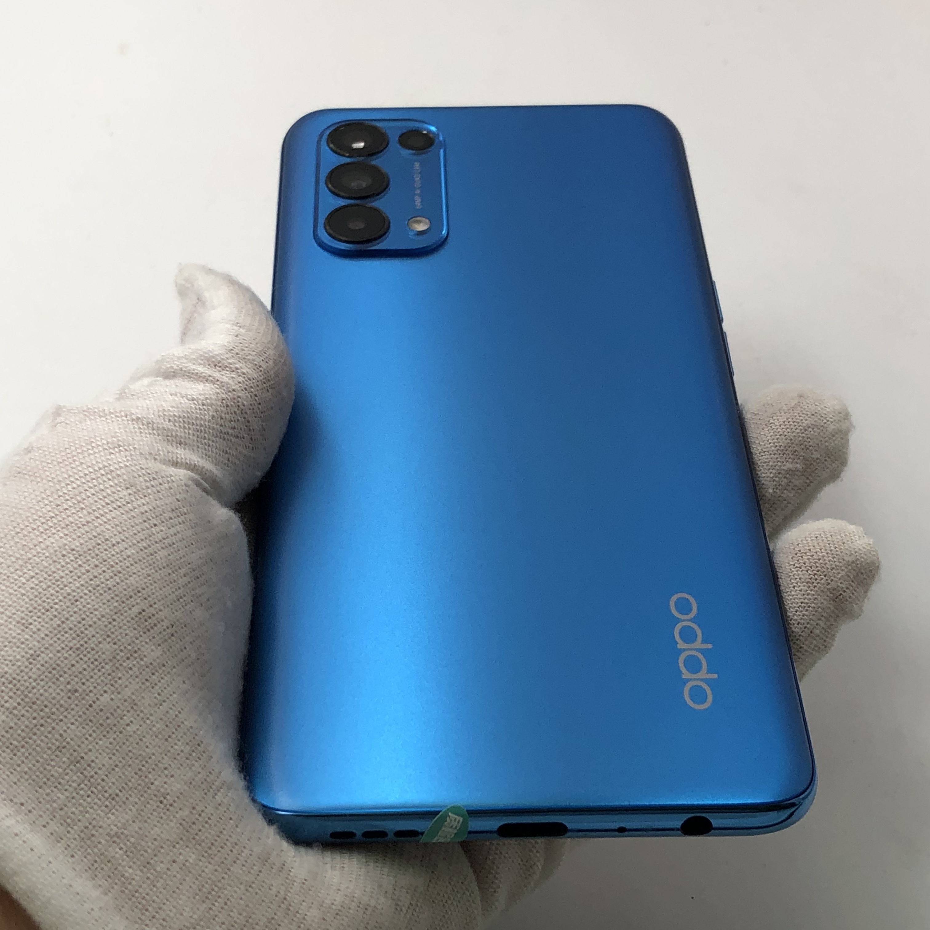 官方质检95成新 5g全网通 极光蓝 12g/256g 国行 oppo reno5 5g