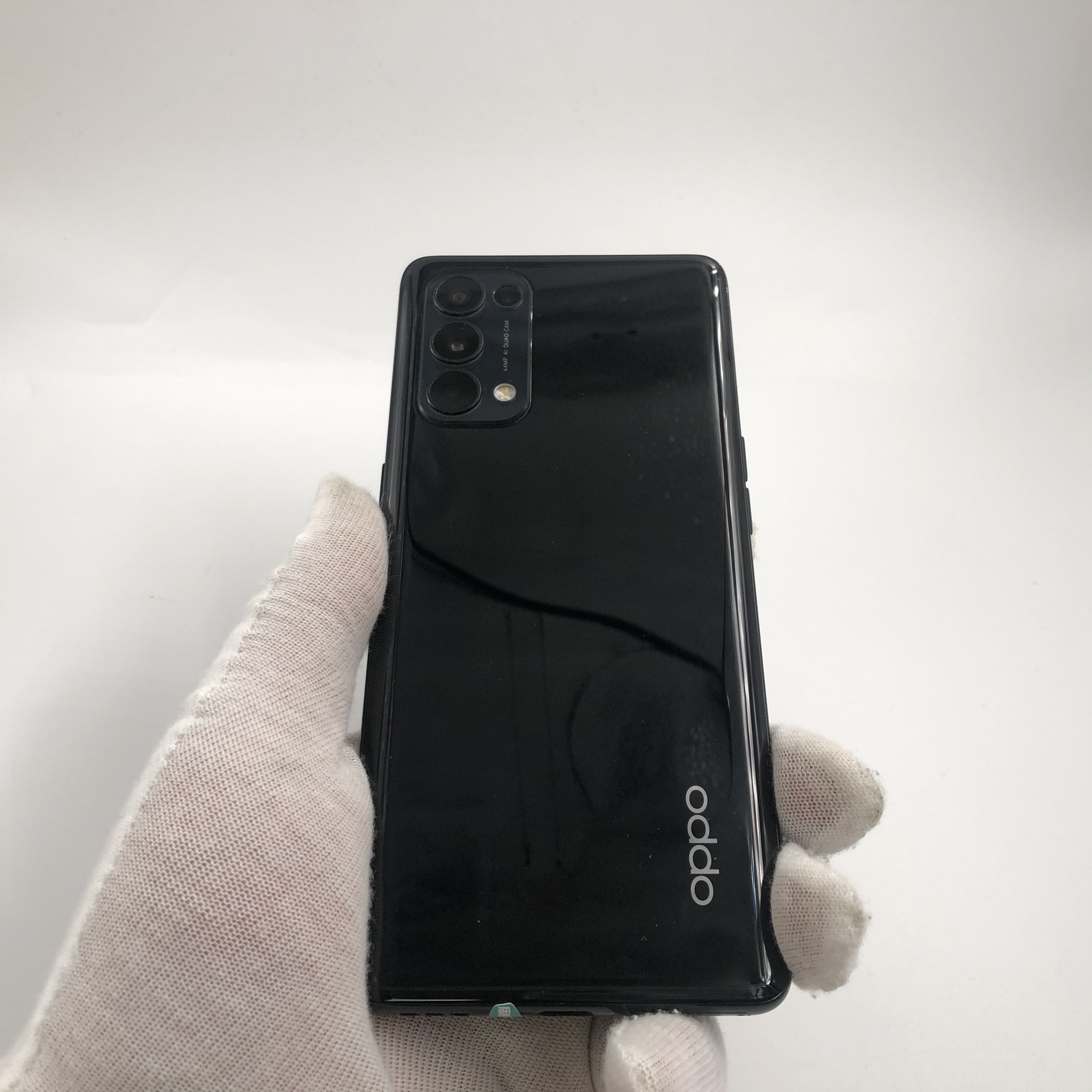 官方质检99成新 8g/128g 国行 5g全网通 月夜黑 oppo reno5 pro