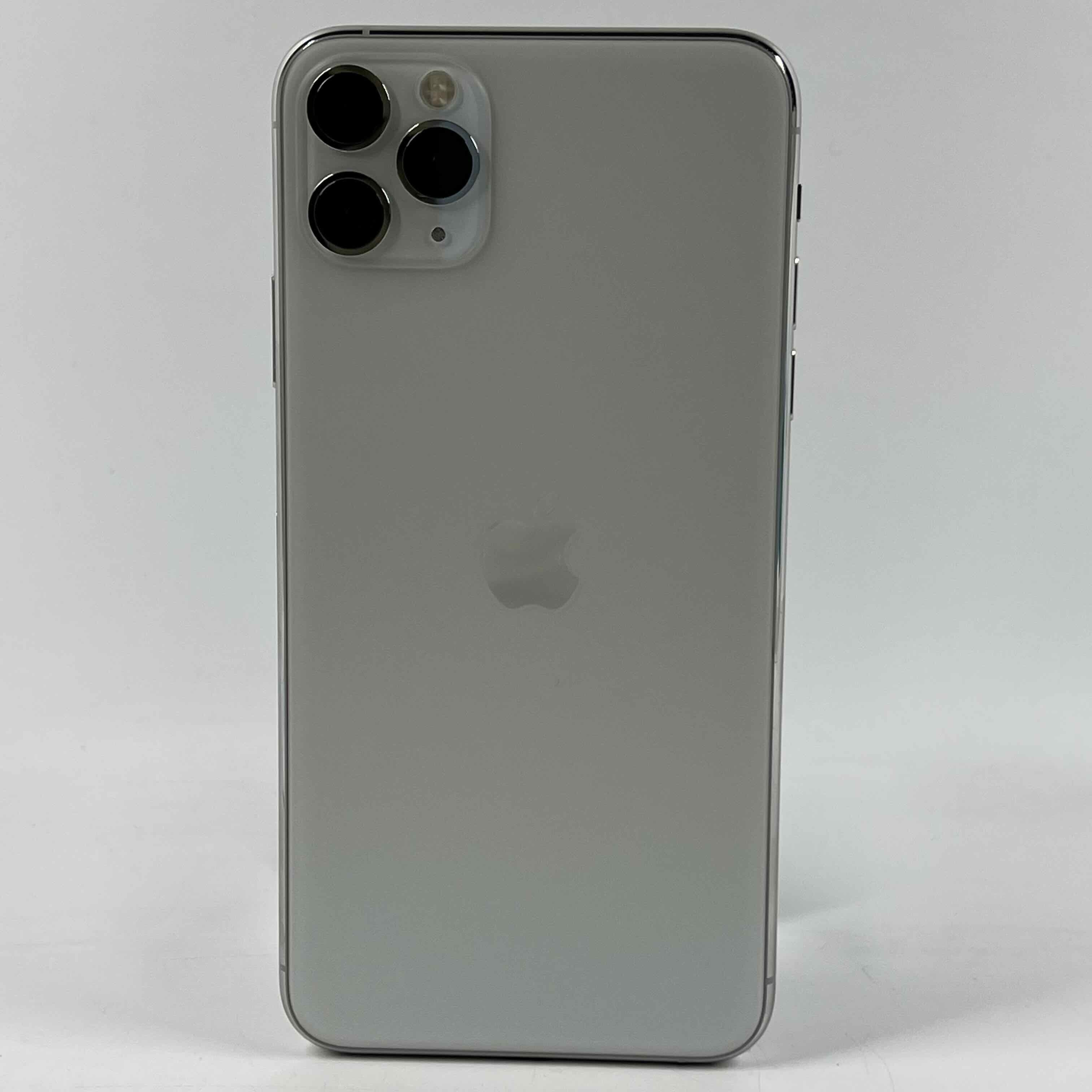 苹果【iphone 11 pro max】4g全网通 银色 64g 国行 8成新