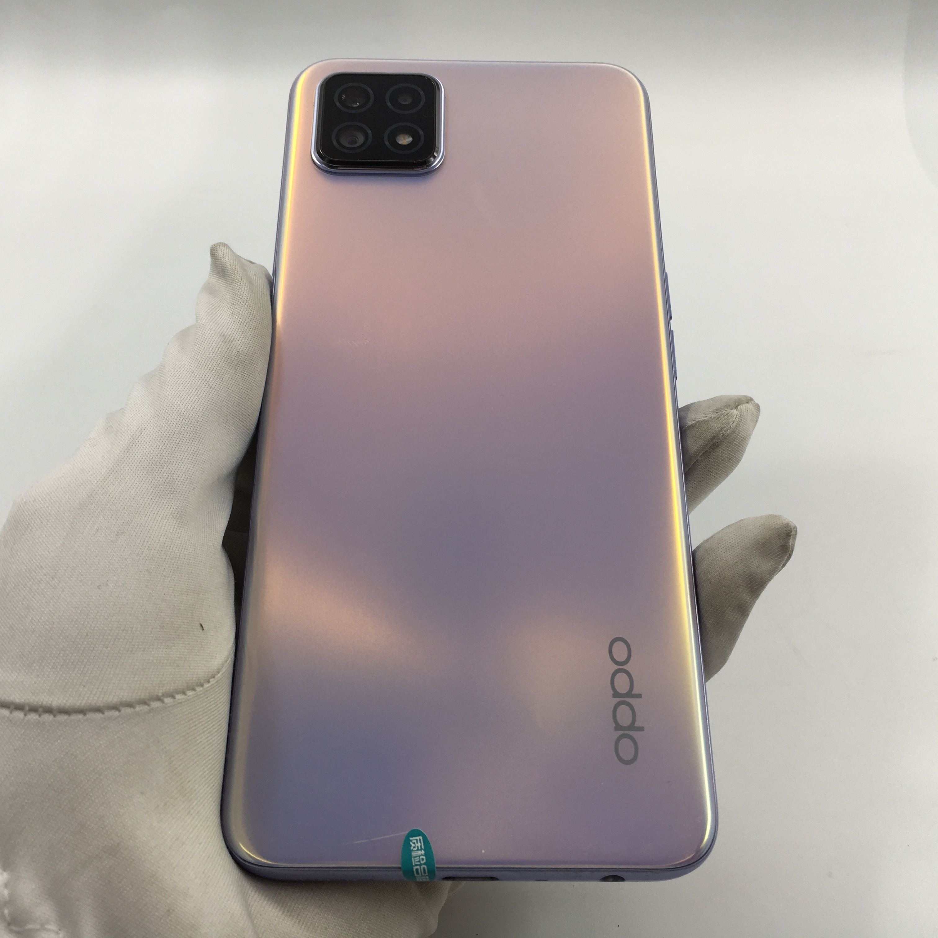 官方质检95成新 5g全网通 国行 氧气紫 6g/128g oppo a72 5g