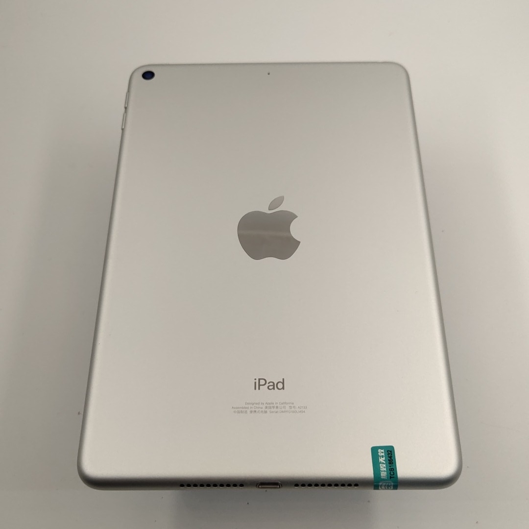 苹果【iPad mini 5】WIFI版 银色 64G 国行 95新 