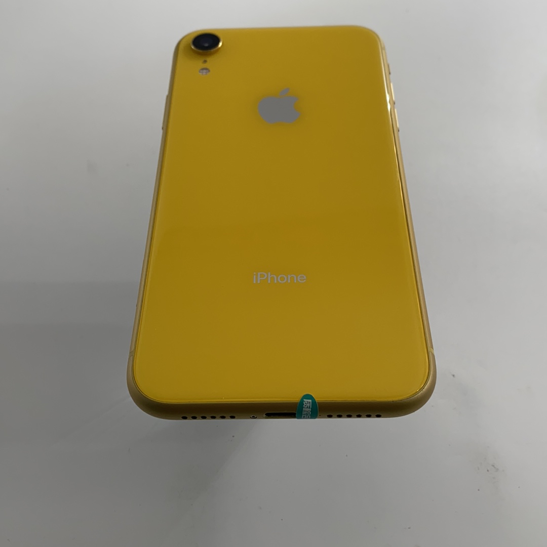苹果【iPhone XR】4G全网通 黄色 128G 国行 9成新 