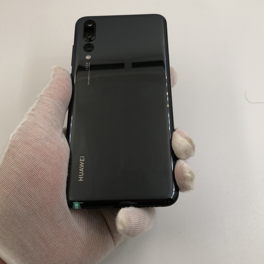 官方质检8成新及以下 国行 6g/128g 亮黑色 4g全网通 华为 p20 pro