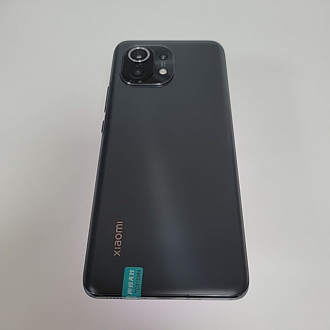 小米【小米 11】5G全网通 黑色 8G/256G 国行 8成新 